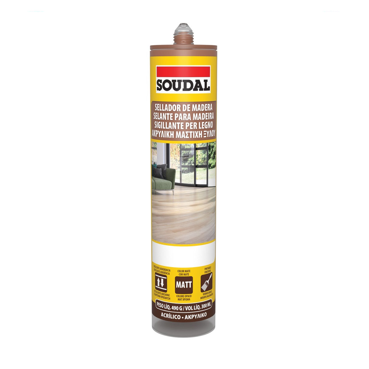 20.jpg SELLADOR MADERA 310 ML - SOUDAL - Imagen 1