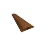 PERFIL CIELORRASO H PVC MOGNO