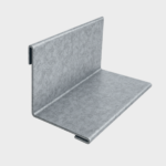 Esquinero Exterior de Acero Galvanizado para Siding Traslapado 24 cm