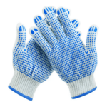 Guantes de Algodón con Puntos de PVC