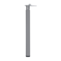 Pata de Mesa Regulable 71 cm Cromado Mate