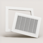 Tapa de Registro de PVC con Rejilla 15 × 23 cm