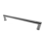 Tirador Manio de Acero Inoxidable 128 mm