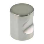 Tirador Perilla Roble de Aluminio Anodizado 15 mm