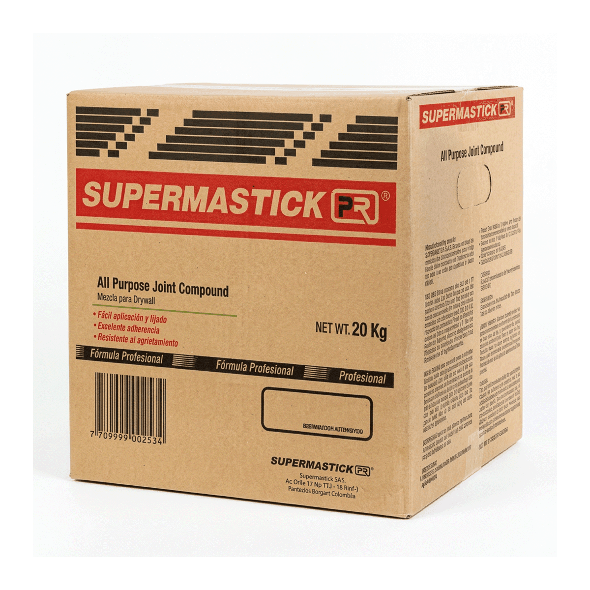 masilla-supermastick-placas-de-yeso-20-kg Masilla Supermastick 20 kg - Imagen 1